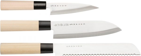 Satake Houcho Knivset 3 delar i Balsabox