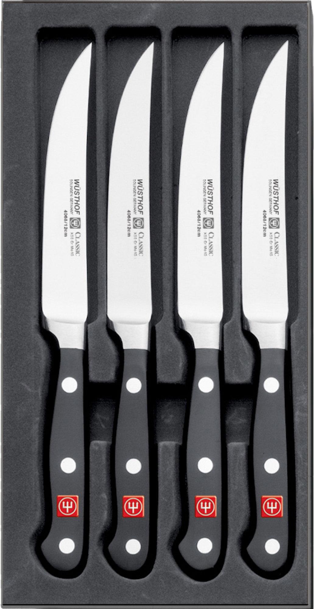 Wüsthof Classic Grillknivsset 4 delar Wüsthof Classic Grillknivsset 4 delar