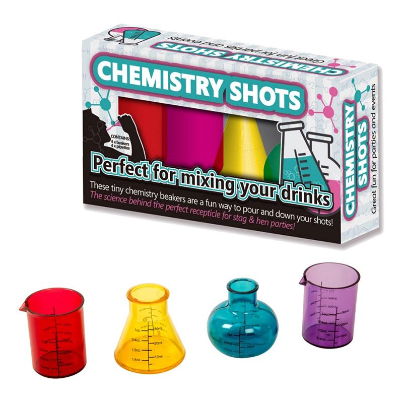 Chemistry Shots Shotglas - 4-pack Chemistry Shots Shotglas - 4-pack