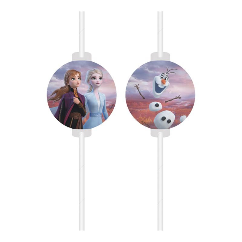 Frozen 2 Sugrör - 4-pack Frozen 2 Sugrör - 4-pack