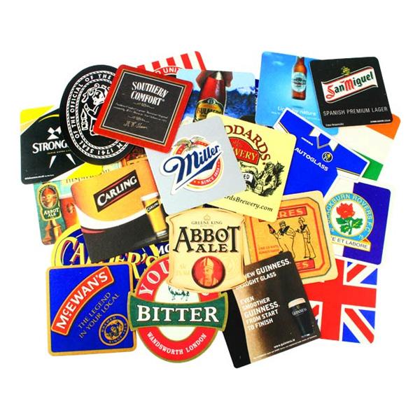 Glasunderlägg Ölsorter - 25-pack