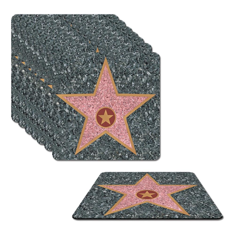 Hollywood Stars Glasunderlägg - 8-pack Hollywood Stars Glasunderlägg - 8-pack