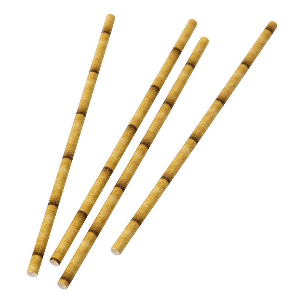 Papperssugrör Bambu - 20-pack Papperssugrör Bambu - 20-pack