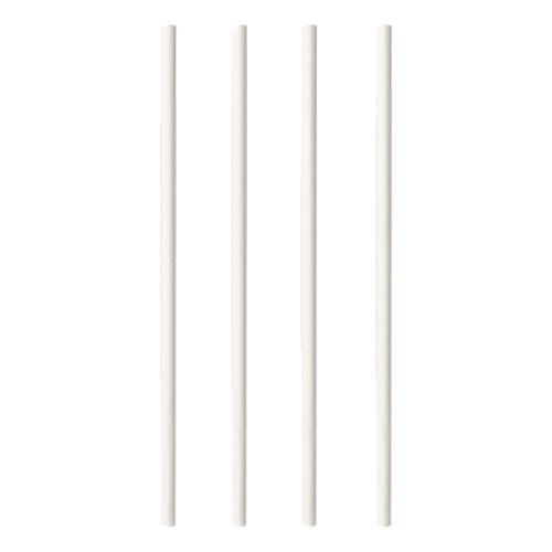 Papperssugrör Vita - 100-pack