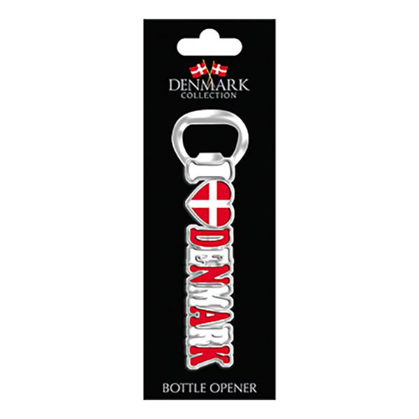 Souvenir Kapsylöppnare Magnet Denmark