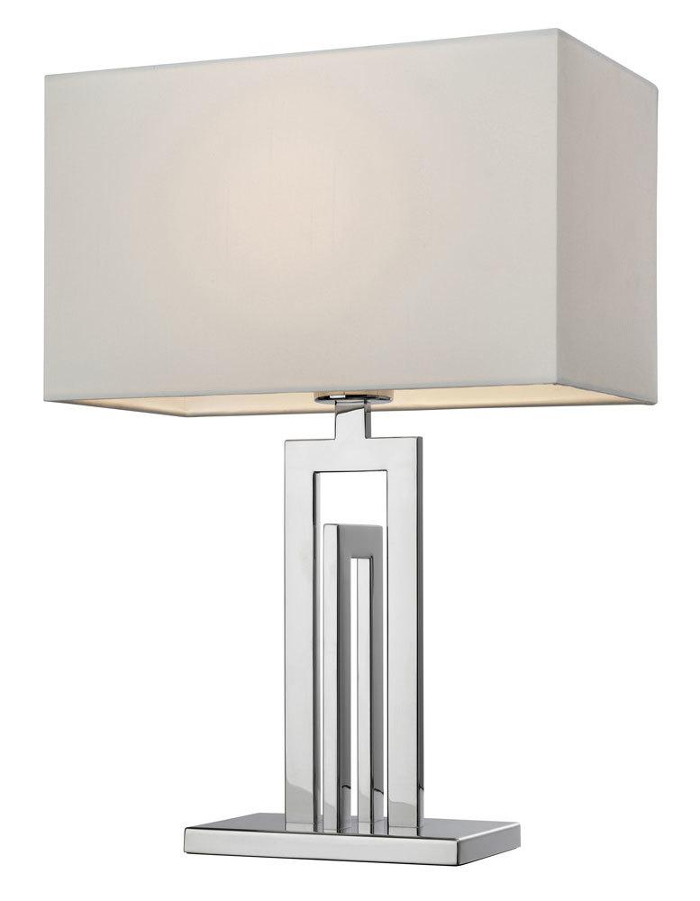 Bordslampa City Silver/Vit Bordslampa City Silver/Vit