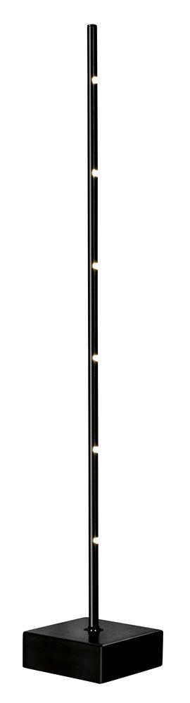 Bordslampa Pin Svart, 6 ljus