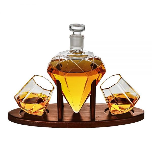 Diamantkaraff med Glas