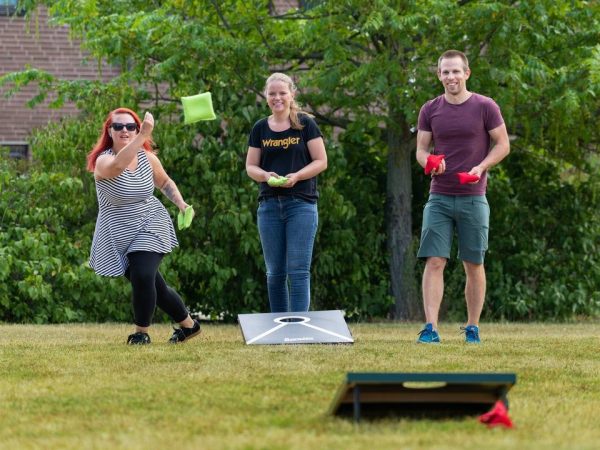 Spralla Cornhole Game Kastspel