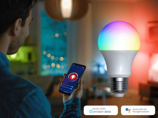Denver Smart RGB LED-lampa Wi-Fi