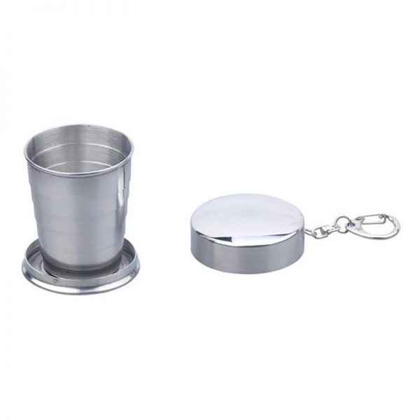 Hopfällbart Shotglas på Nyckelring