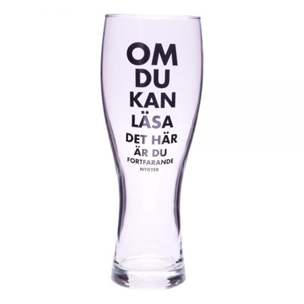 Ölglas Om Du Kan Läsa... - 1-pack
