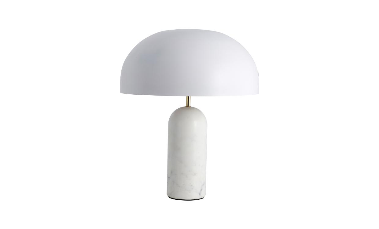 ATLAS Bordslampa Marmor Vit ATLAS Bordslampa Marmor Vit