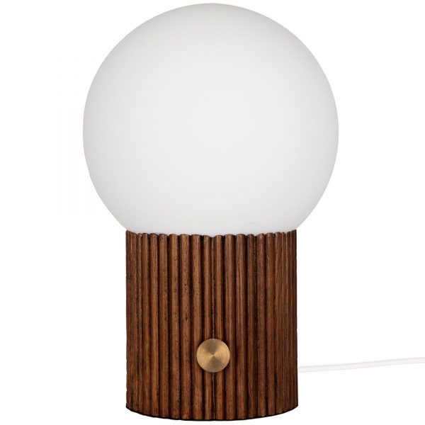 Globen Lighting Hubble bordslampa 22 cm, valnöt