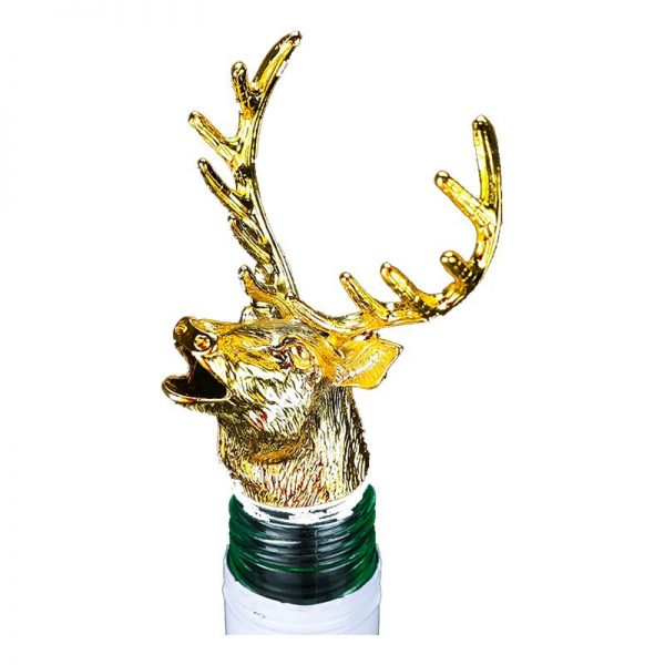 Hjorthuvud Droppkork - Guld