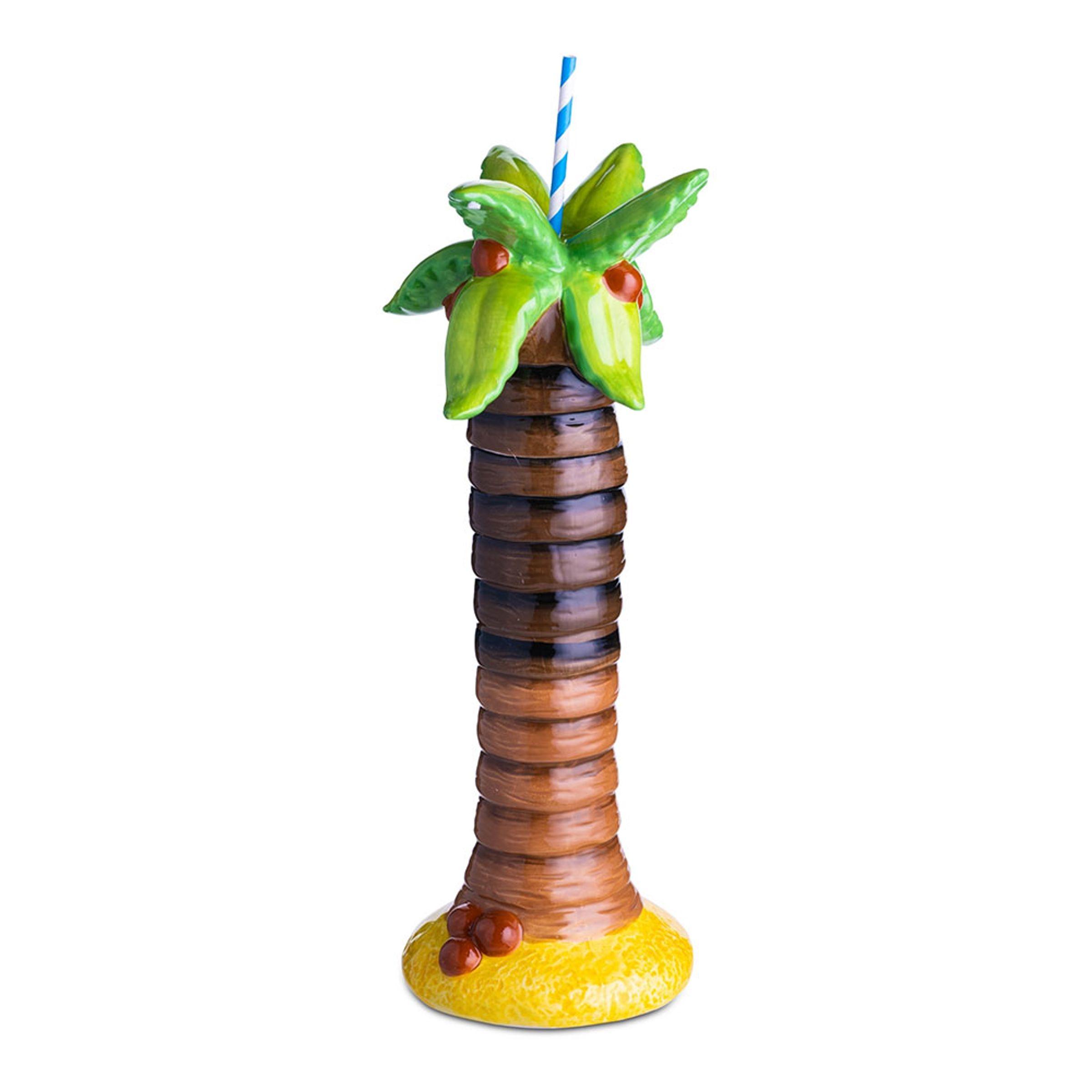 Drinkglas Palmträd i Keramik - 1-pack Drinkglas Palmträd i Keramik - 1-pack