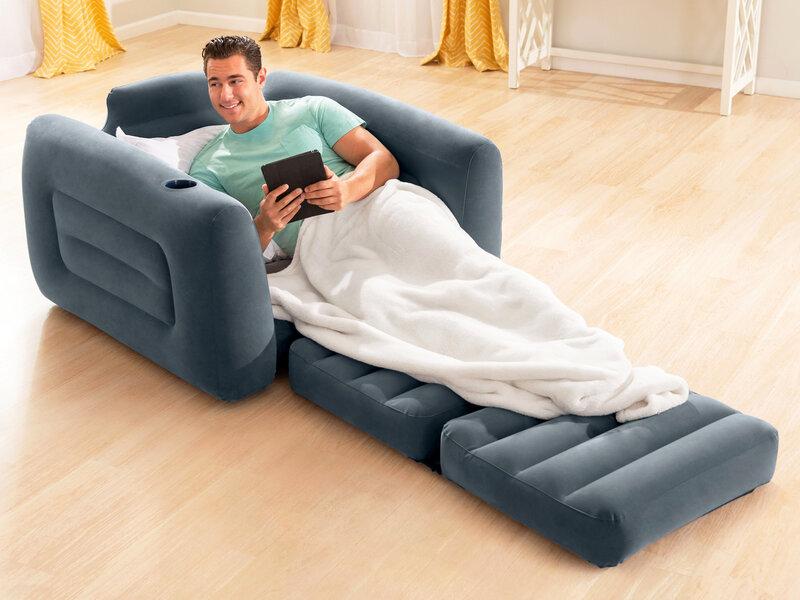 Intex Uppblåsbar Bäddfåtölj Intex Uppblåsbar Bäddfåtölj