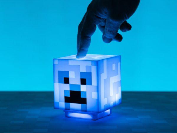 Minecraft Charged Creeper Lampa